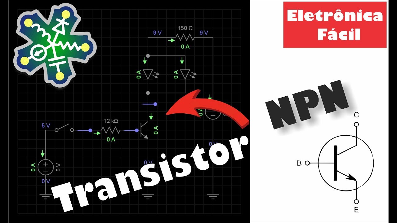 Como ligar transistor npn