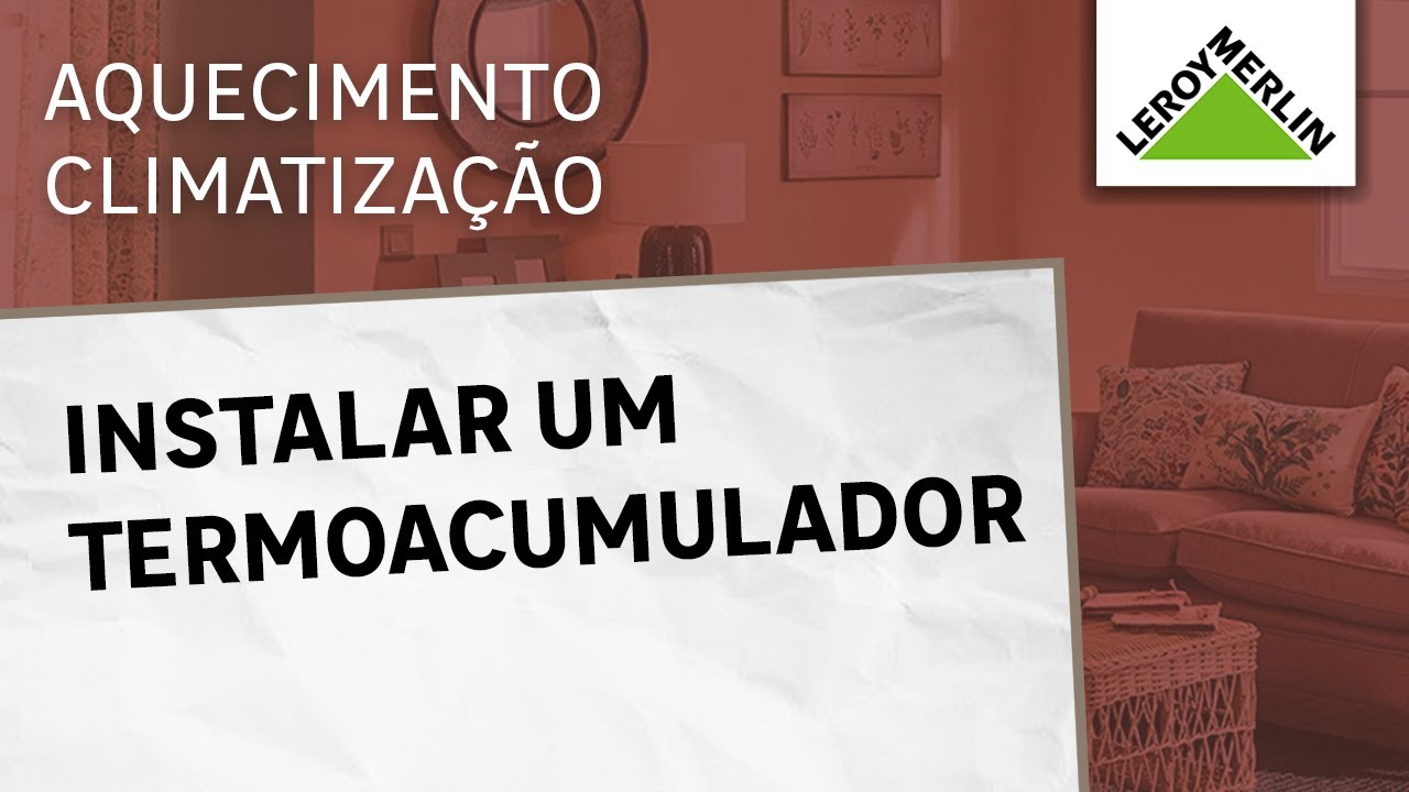 Como ligar termoacumulador