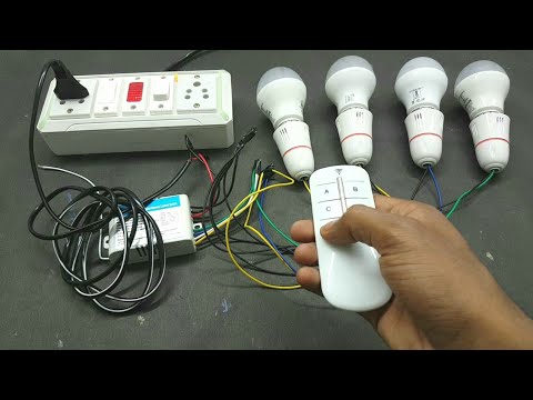 Control remote wireless como ligar