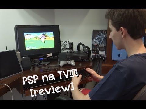 Como ligar psp na tv