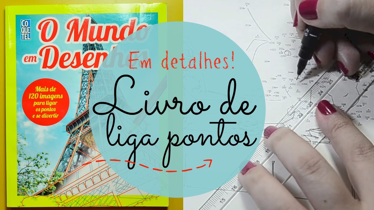 Desenhos para ligar os pontos e colorir