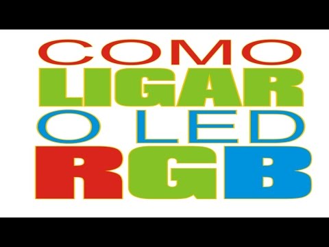 Ligar led RGB 10 Ligar led RGB