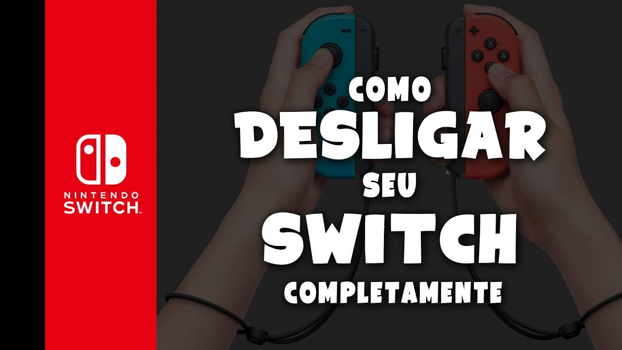 Como desligar a nintendo switch