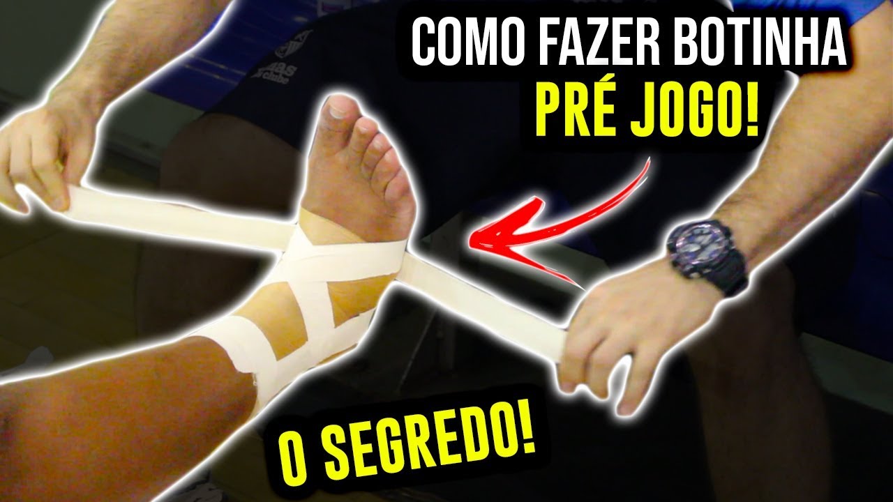 Como ligar os pes para jogar futebol
