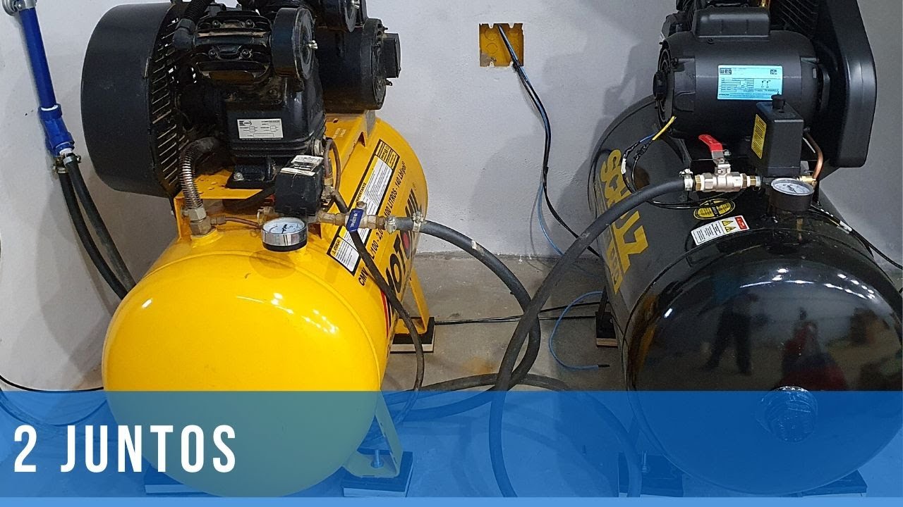 Como ligar 2 compressores em paralelo