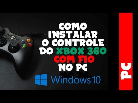 Como ligar comando xbox 360 ao pc