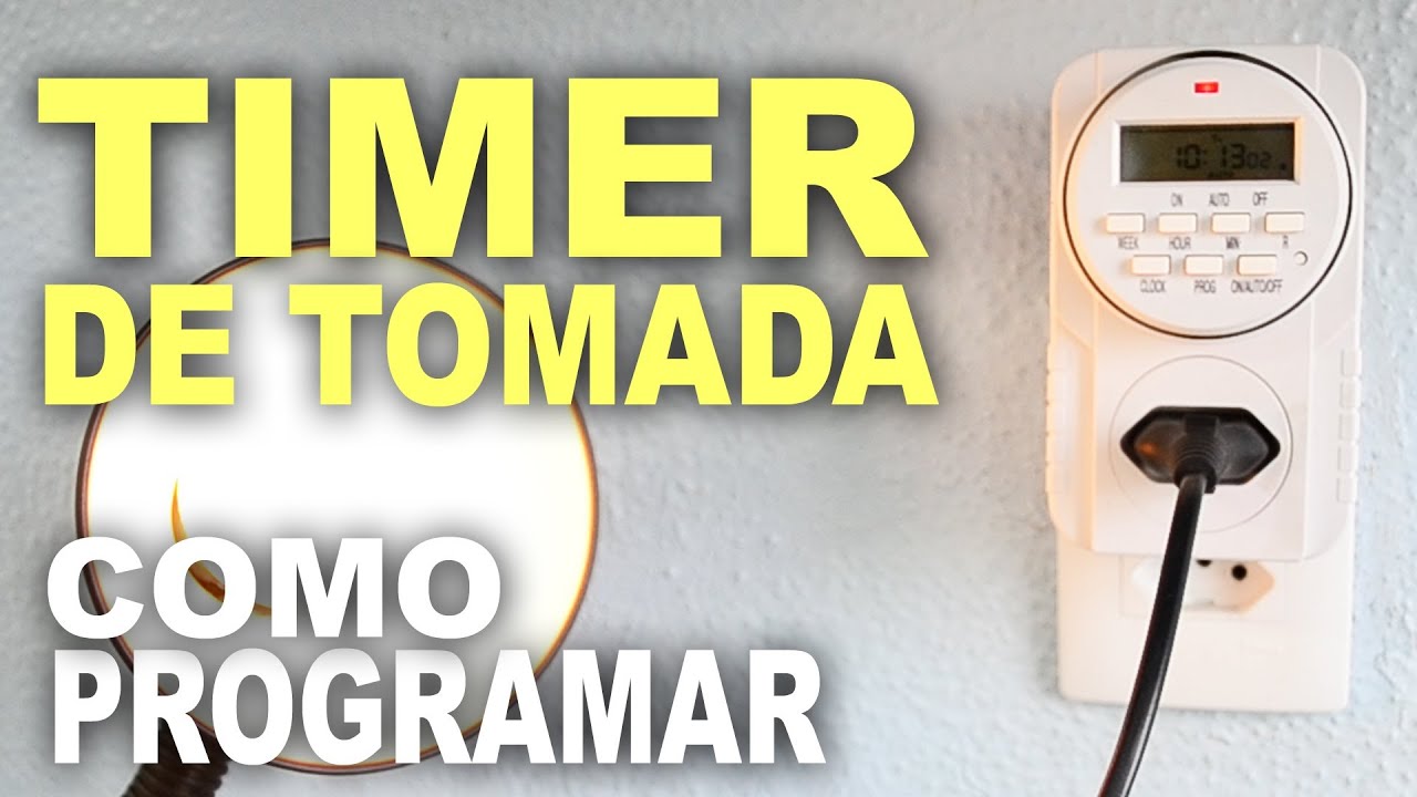 Temporizador para ligar e desligar