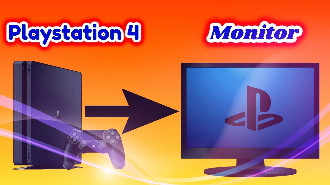 Ligar ps4 no monitor vga