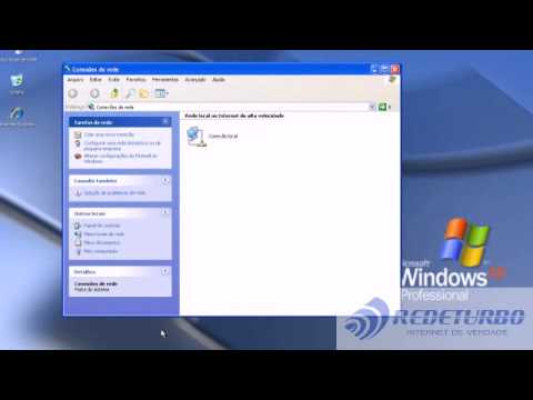 Como ligar a internet no windows xp