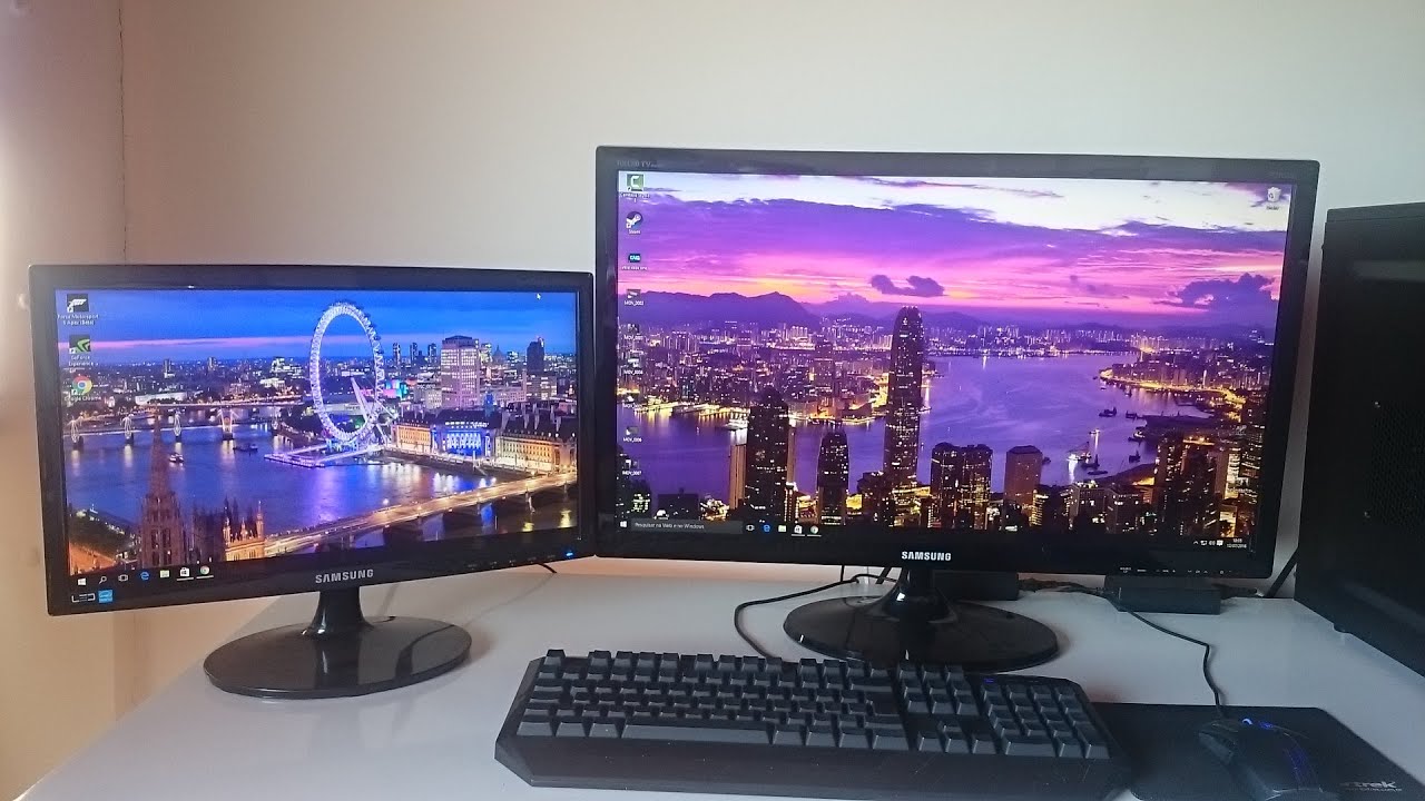 Como ligar um segundo monitor ao pc