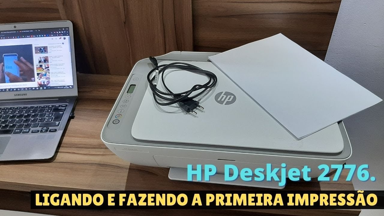 Como ligar a impressora