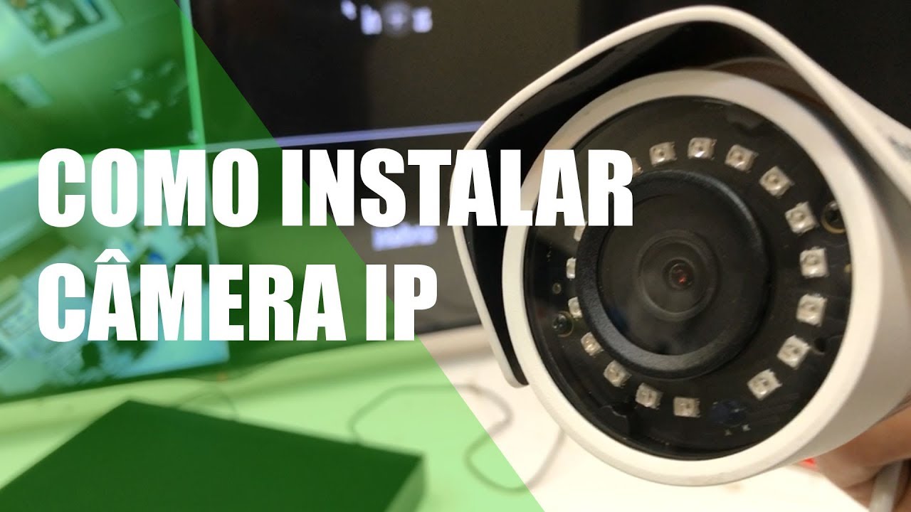 Como ligar câmara IP 2 Como ligar câmara IP