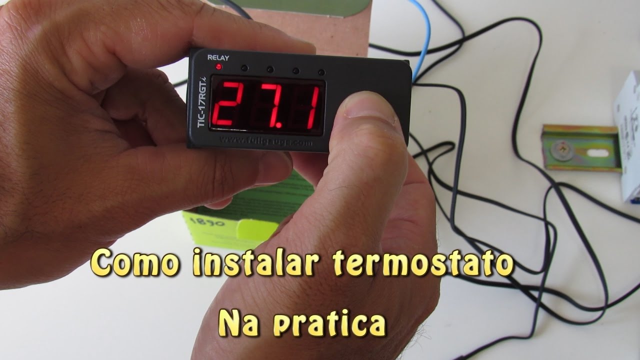 Como ligar um termostato