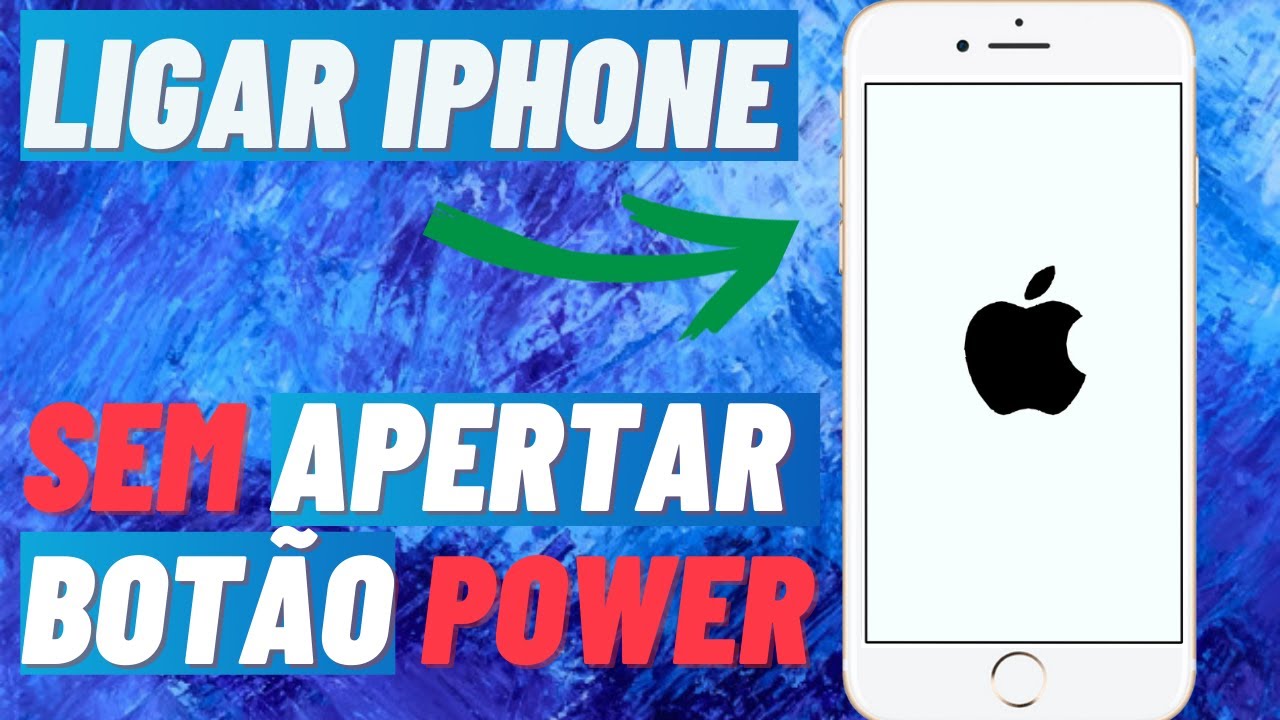Como ligar iphone sem botao power