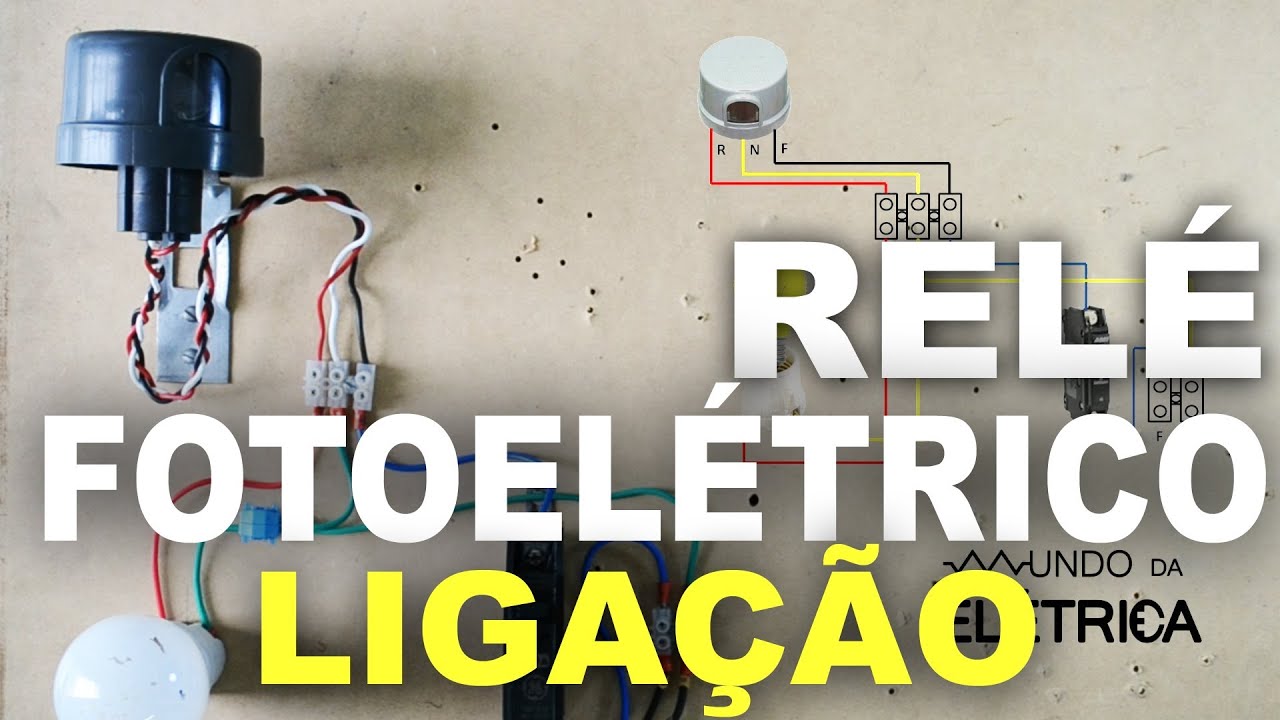 Como ligar fotocélula