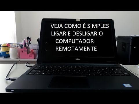 Ligar e desligar pc remotamente