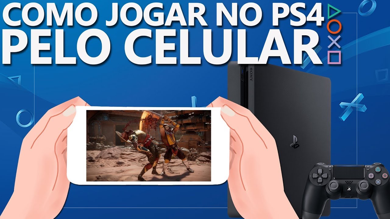 Como ligar ps4 pelo celular