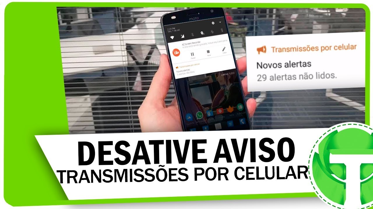 Desligar transmissão celular