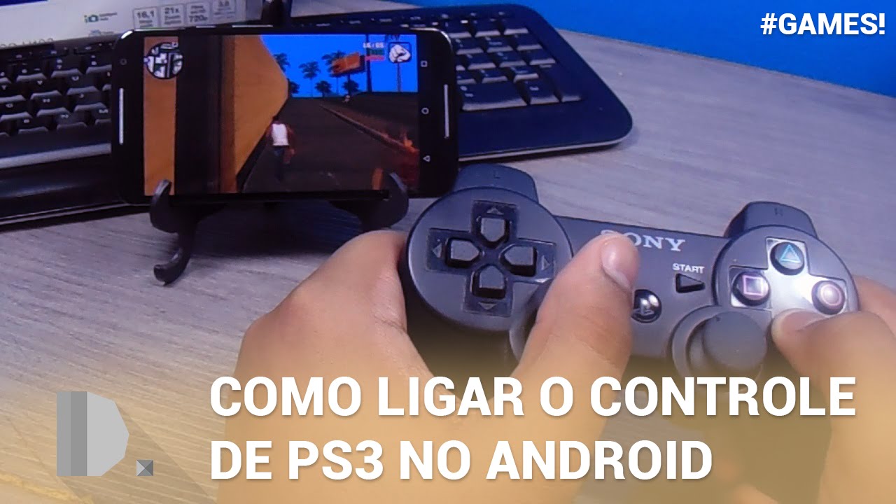 Ligar comando ps3 ao android