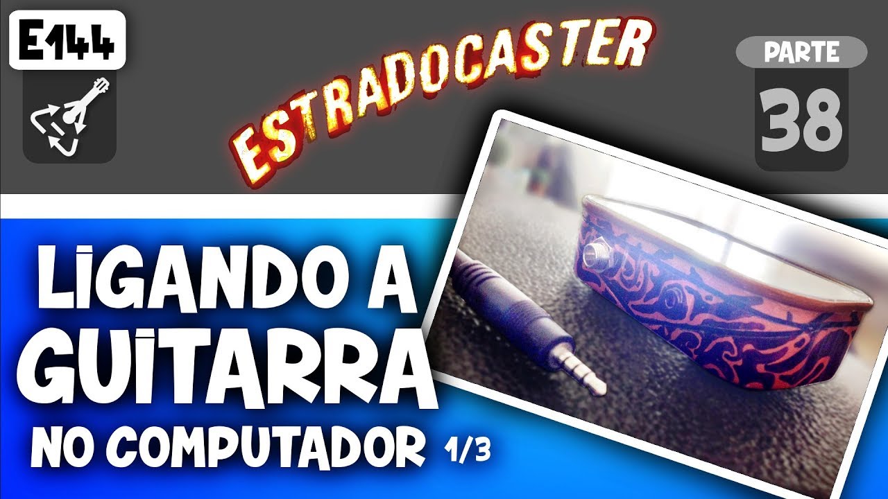 Cabo para ligar guitarra no pc