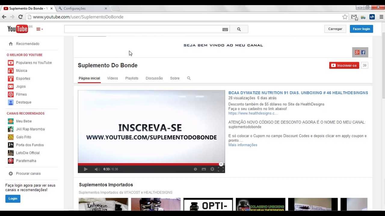 Desligar pop up google chrome