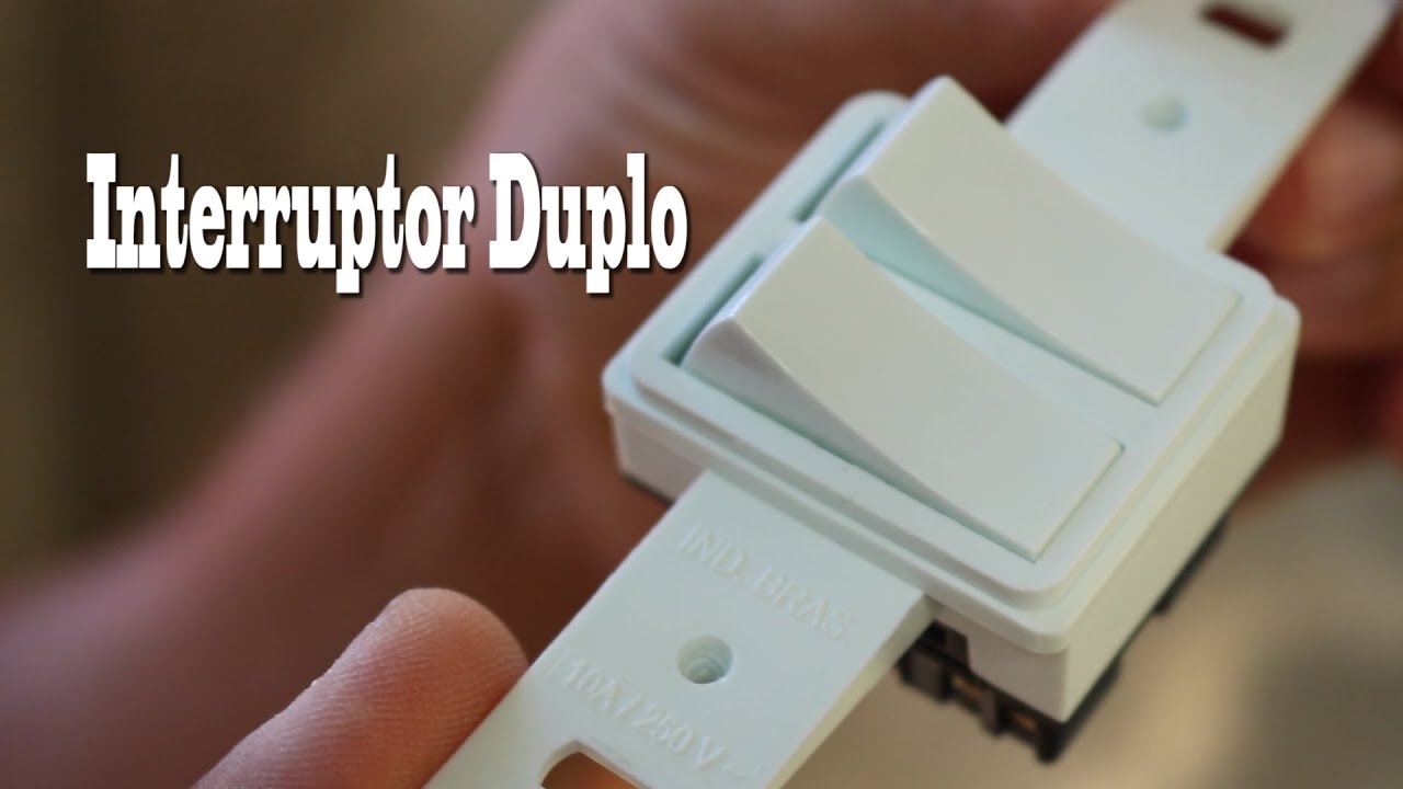 Como ligar um interruptor duplo