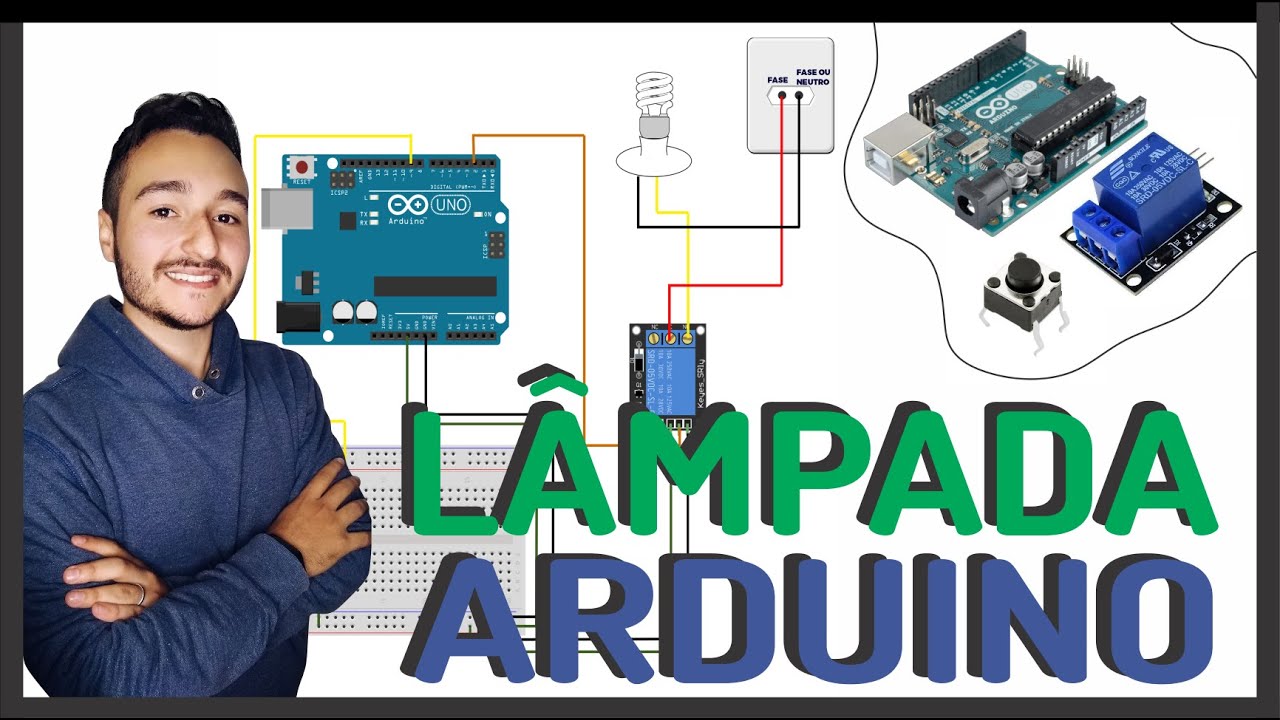 Como ligar rele arduino