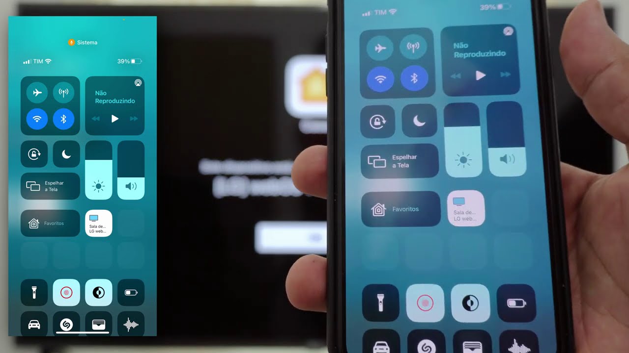 Ligar iphone a tv lg