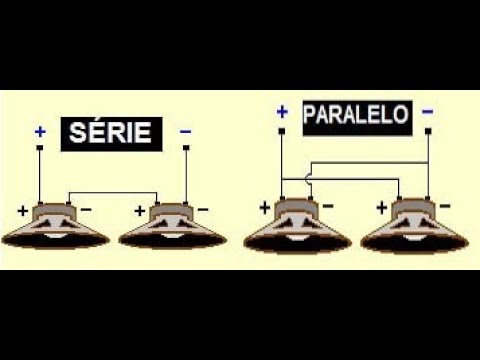 Ligar alto falantes em paralelo