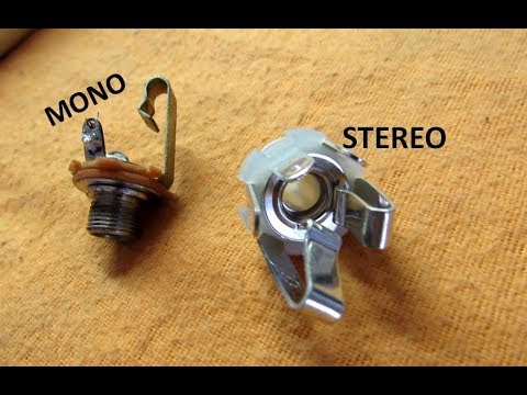 Como ligar jack stereo