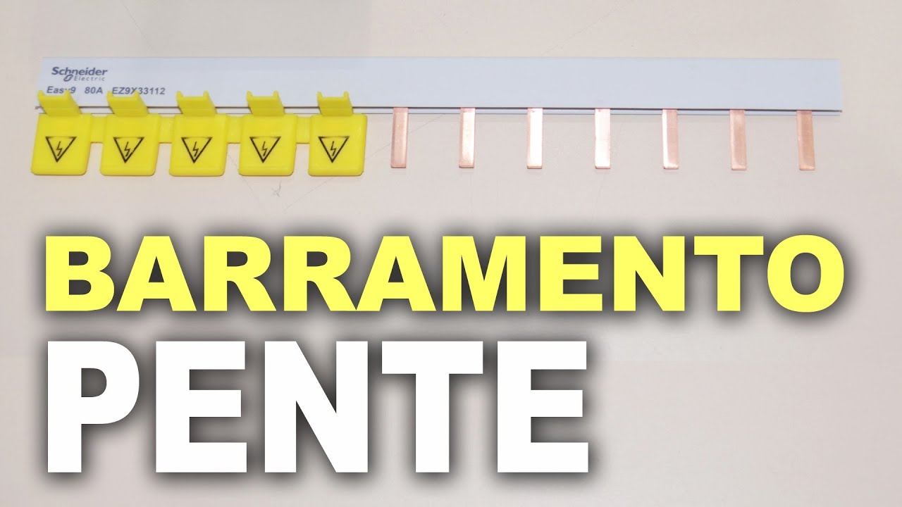 Como ligar barramento de fase