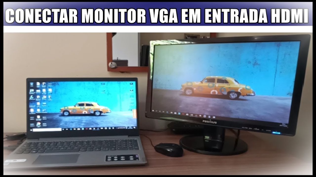 Ligar portatil a monitor