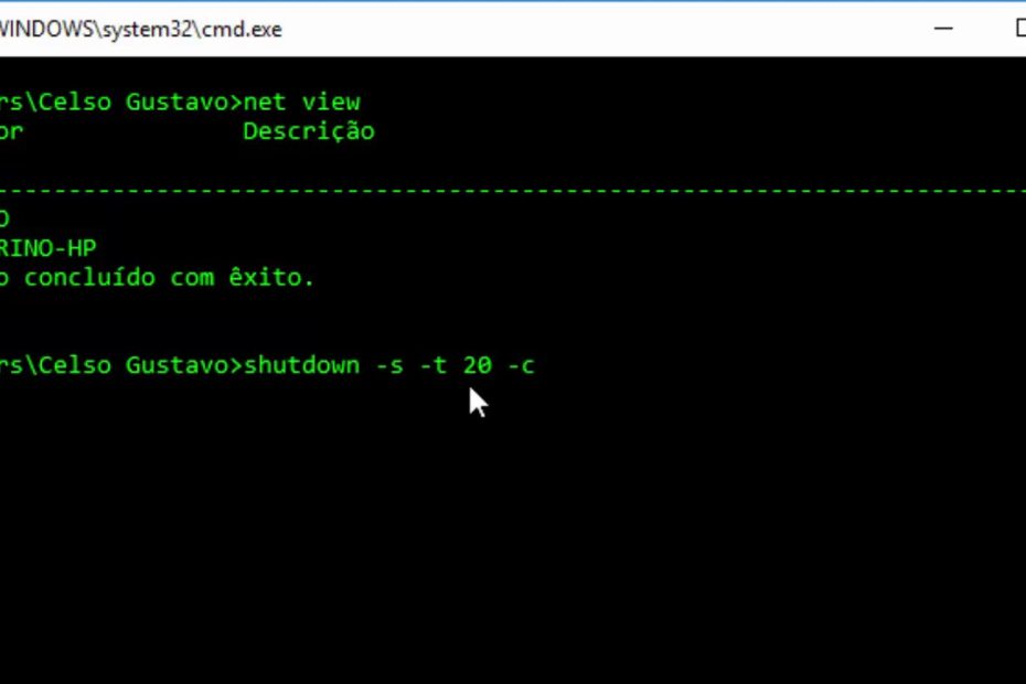 Como Desligar Um Pc Pelo Cmd Actualizado Julho 2022